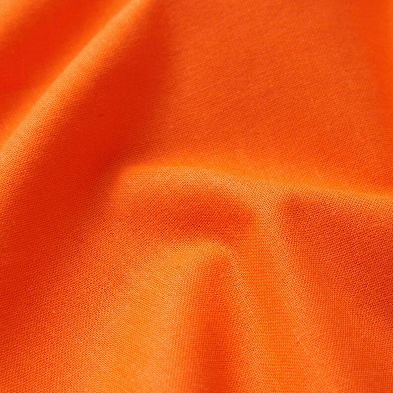 Tela de algodón Popelina Uni – naranja neón,  image number 2