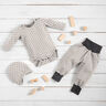Tela de jersey de algodón Huellas de patas – gris brumoso,  thumbnail number 5