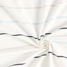 Tela de jersey de algodón Rayas de colores – blanco,  thumbnail number 3