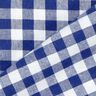 Tela de algodón Cuadros vichy 1 cm – azul real/blanco,  thumbnail number 3