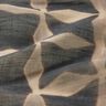 Mezcla de algodón y lino ligero con cruces – negro/almendra,  thumbnail number 2
