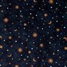 Tela decorativa Cielo nocturno Brilla en la oscuridad – dorado/azul marino,  thumbnail number 13