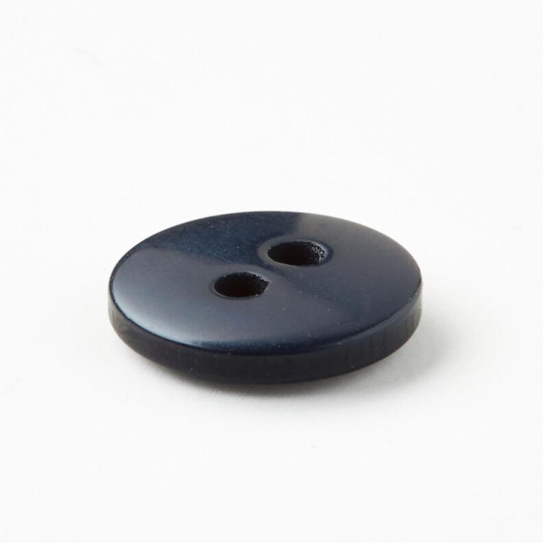 Botón redondo de 2 agujeros [Ø 11 mm] – azul noche,  image number 3