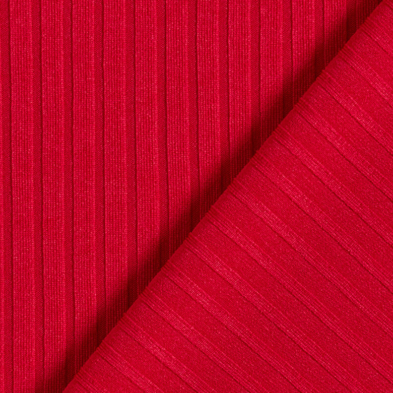 Punto acanalado liso – rojo,  image number 4