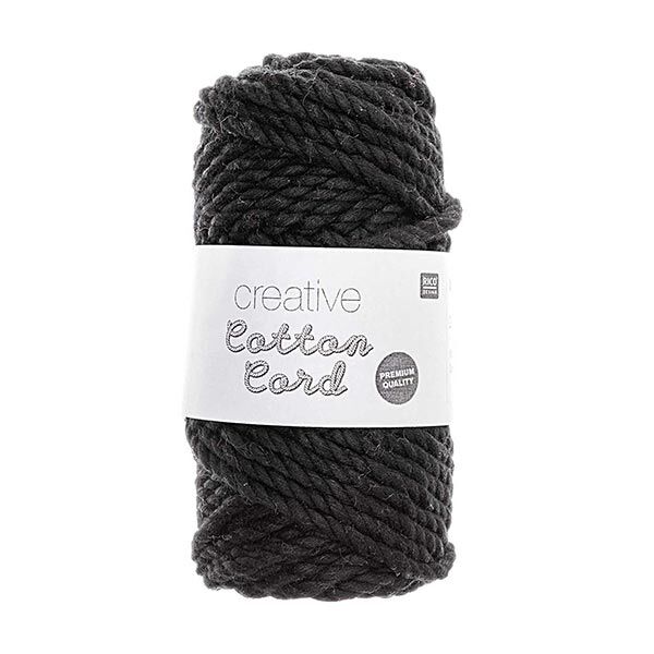 Creative Cotton Cord [5mm] | Rico Design – negro,  image number 1