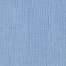 GOTS Muselina de algodón de tres capas – azul metálico,  thumbnail number 4