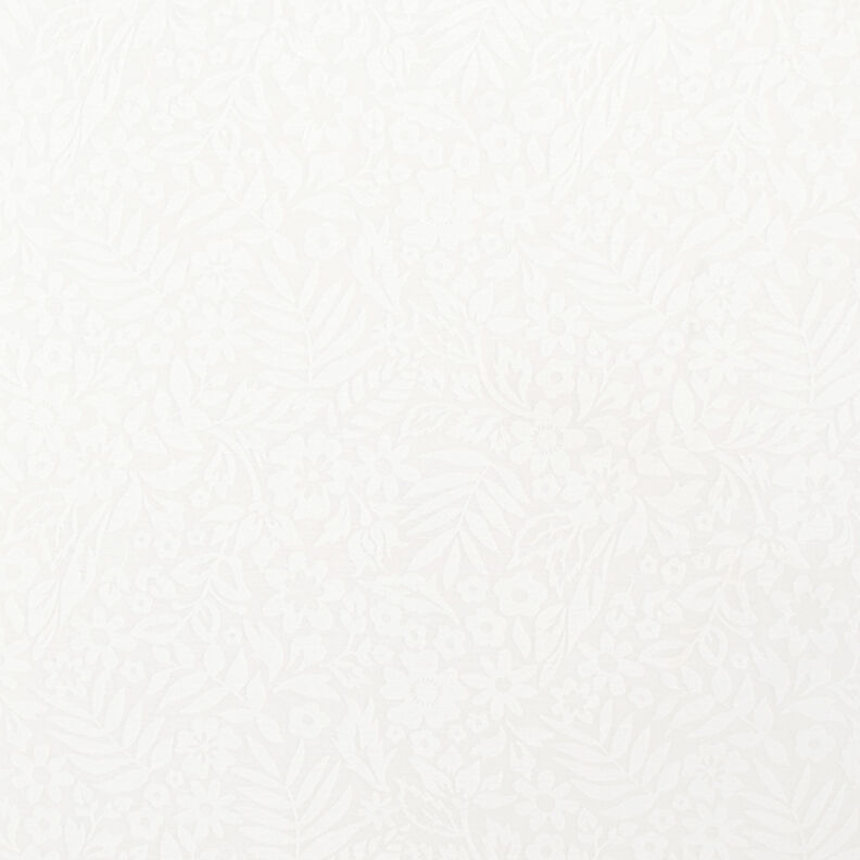 Jersey estampado floral desgastado – blanco lana,  image number 1