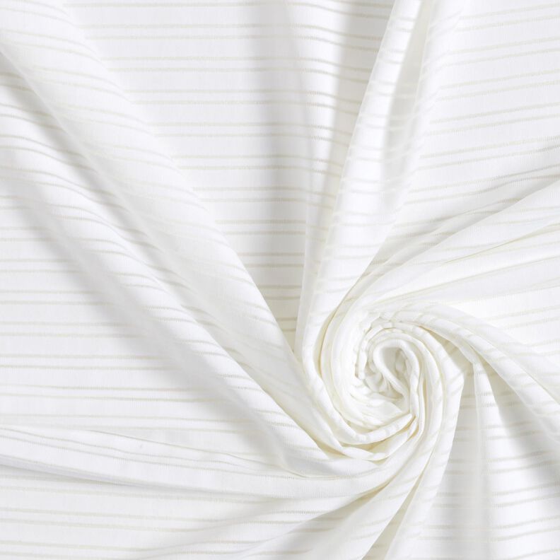 Jersey con rayas desgastadas – blanco,  image number 3
