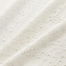 Tela de algodón con bordado inglés de gotas – blanco,  thumbnail number 6