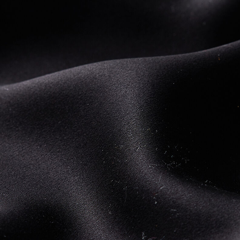 Satén de seda – negro,  image number 3