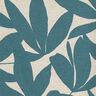 Tela decorativa Panama media Hojas lisas – azul océano/naturaleza,  thumbnail number 5