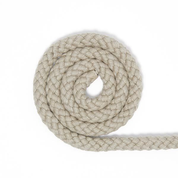 Cordón de algodón liso 162 - beige oscuro,  image number 1