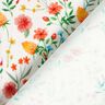 Pana de bebé Prado de flores en acuarela Impresión digital – blanco lana,  thumbnail number 5