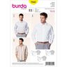 Camisa de hombre, Burda 7045,  thumbnail number 1