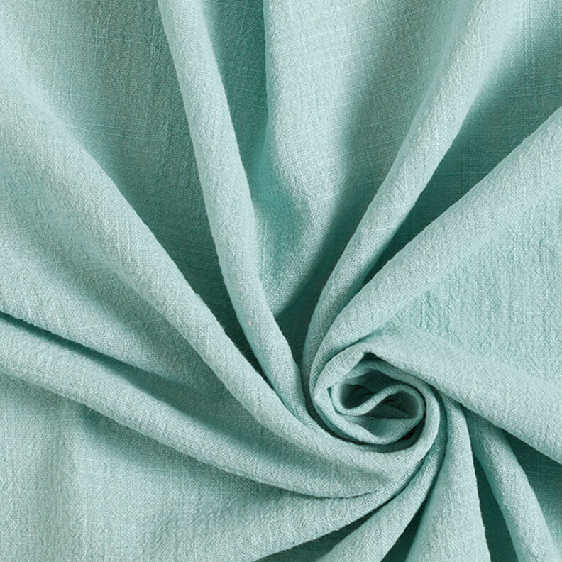 Tela de algodón Apariencia de lino – verde menta,  image number 1