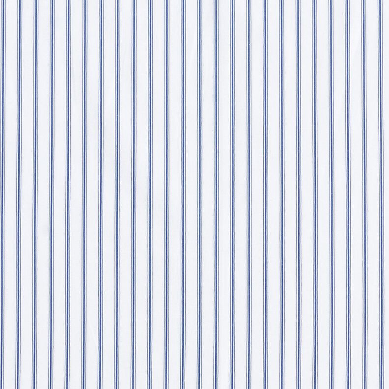 Tela de forro rayas finas – blanco/azul marino,  image number 1