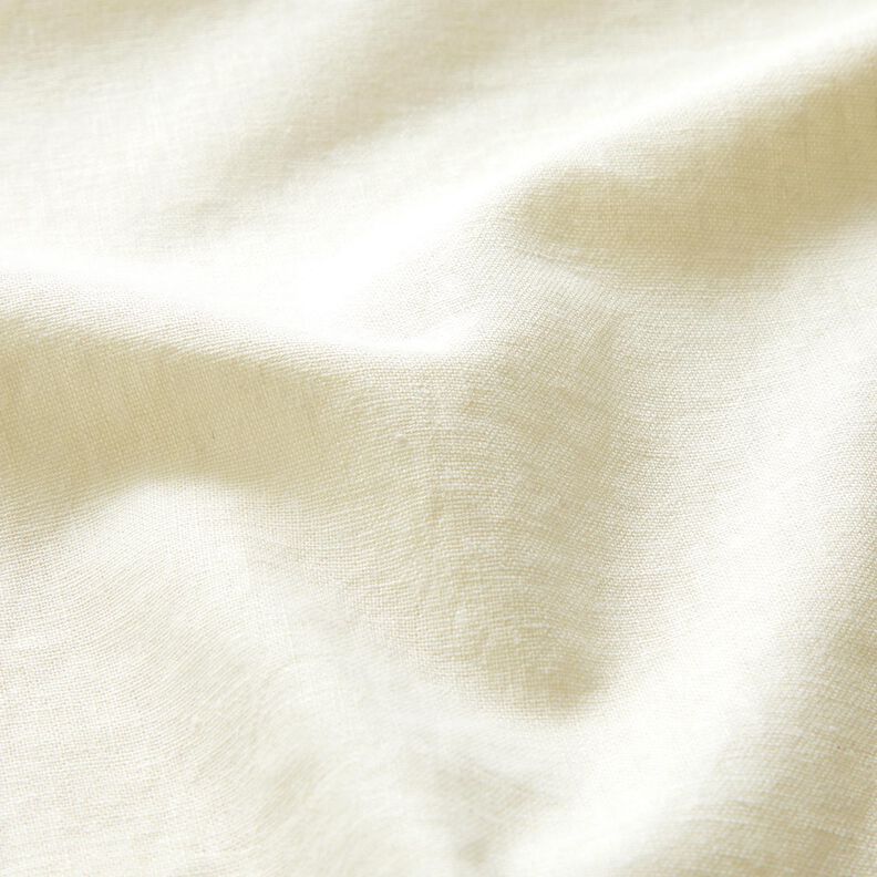 Mezcla de lino y algodón lavado – blanco lana,  image number 2