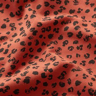 Tela de jersey de algodón Estampado de guepardo – terracotta, 