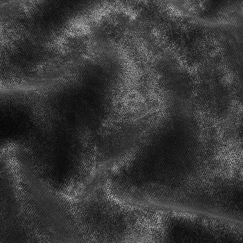 Piel sintética con brillo de mármol – negro,  image number 2