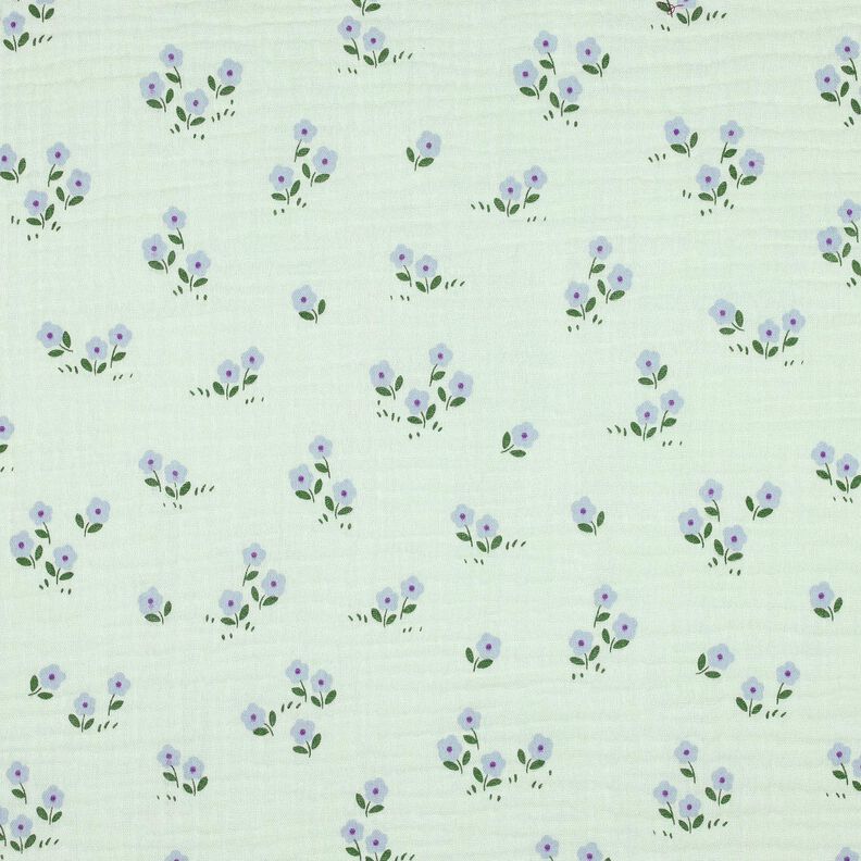 Muselina/doble arruga Florecillas | Poppy Fabrics &ndash; menta suave,  image number 1