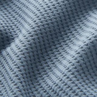 Jersey de algodón con relieves Uni – azul vaquero, 