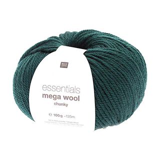 Essentials Mega Wool chunky | Rico Design – verde oscuro, 