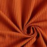 Jersey de algodón con relieves Uni – terracotta,  thumbnail number 1