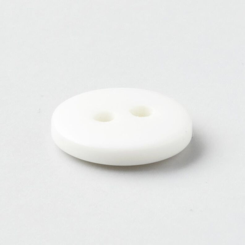 Botón redondo de 2 agujeros [Ø 11 mm] – blanco,  image number 2