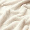 Piel sintética Líneas onduladas – blanco lana,  thumbnail number 2
