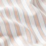 Tela de algodón rayas bicolor – blanco lana/albaricoque,  thumbnail number 2