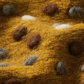 Punto de lana Granos de colores – amarillo curry, 
