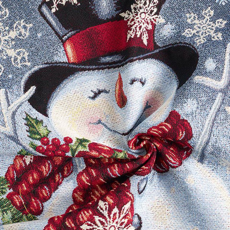 Panel Tapiz Muñeco de nieve Lúrex – blanco,  image number 3