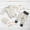 Tela de jersey de algodón Animales bebés andando Impresión digital – naturaleza,  thumbnail number 5