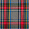 Stretch de pantalón cuadros escoceses – gris pizarra/rojo,  thumbnail number 1
