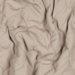Tela acolchada Estampado con círculos | Poppy Fabrics – beige oscuro, 