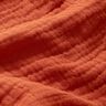 GOTS Muselina de algodón de tres capas – terracotta,  thumbnail number 3