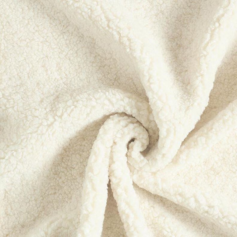 Tela de tapicería Teddy – blanco lana,  image number 1