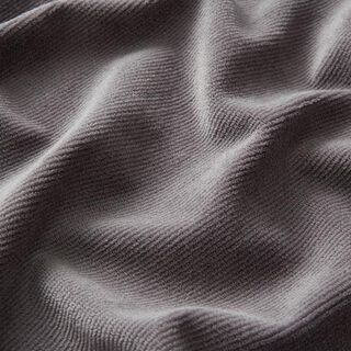 Pana de terciopelo de jersey con reps cruzados – gris, 