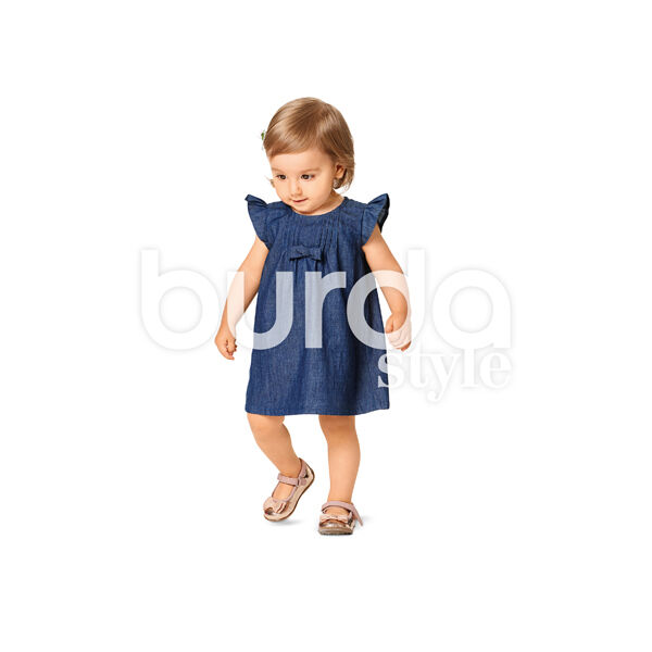 Vestido de bebé/blusa/pelele, Burda 9358,  image number 2