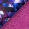 Tejido Softshell Triángulos de colores Impresión digital – uva,  thumbnail number 5