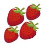 Parche Fresas [ 4 Unidad ] | Kleiber – rojo/verde,  thumbnail number 1