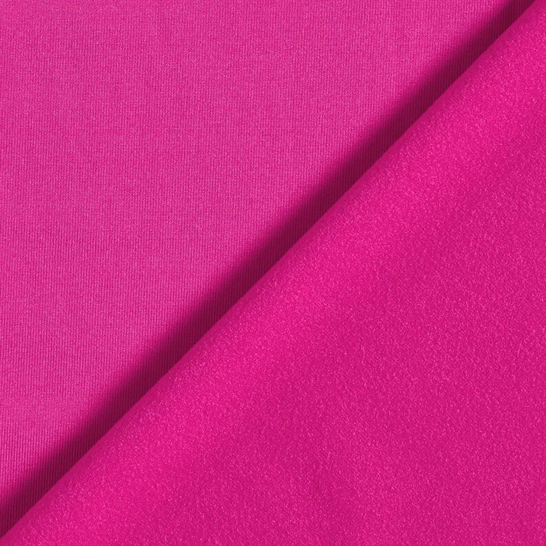 Jersey cepillado interior liso – rosa intenso,  image number 3