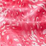 Tela crepé con estampado leopardo abstracto – rosa intenso,  thumbnail number 2