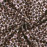 Muselina/doble arruga Estampado de leopardo – rosado/negro,  thumbnail number 3