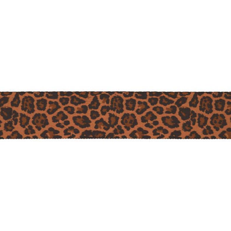 Cinta para cinturón Leopardo [ Ancho: 40 mm ] – bronce/marrón,  image number 1