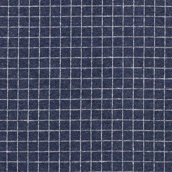Jacquard de punto a cuadros grises – azul vaquero,  image number 1