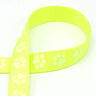 Cinta tejida reflectante Correa para perro Patas [20 mm] – amarillo neon,  thumbnail number 1