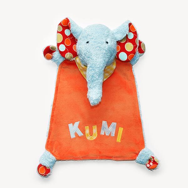 Instrucciones de costura del edredón de elefante: Patrón de papel «KUMI»  | Kullaloo,  image number 2
