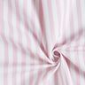 Tela decorativa Panama media Rayas verticales – rosado/blanco,  thumbnail number 3