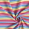 Tela de jersey de algodón Anillos arcoiris – blanco/mezcla de colores,  thumbnail number 3